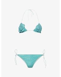 Oséree - Lumiere Flower Kini Bikini Set - Lyst