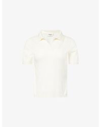 Weekend by Maxmara - Open-Collar Silk And Wool Jumper - Lyst