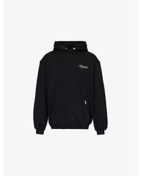 Represent - Owners Club Script Kangaroo-Pocket Relaxed-Fit Cotton-Jersey Hoody - Lyst