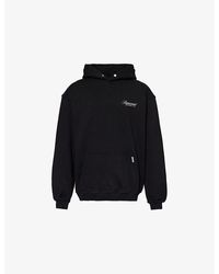 Represent - Owners Club Script Kangaroo-Pocket Relaxed-Fit Cotton-Jersey Hoody - Lyst