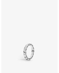 BVLGARI - Serpenti Viper 18Ct- Wedding Band - Lyst
