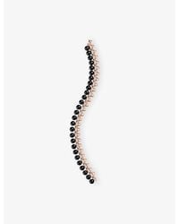 Cartier - Clash De 18Ct Rose- 3.52Ct Diamond And 40.60Ct Onyx Bracelet - Lyst