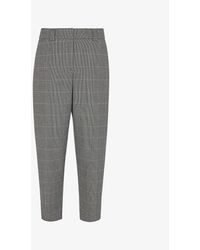 Whistles - Lucie Slim-fit Mid-rise Cigarette Trousers - Lyst