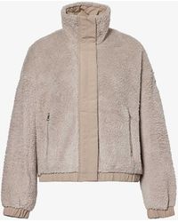 Vuori - Shearling-texture Relaxed-fit Recycled Polyester-blend Jacket - Lyst