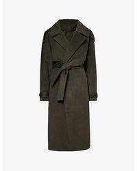 Frenckenberger - Outback Brushed-texture Relaxed-fit Cashmere Coat - Lyst