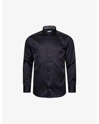 Eton - Business Signature Buttoned-cuff Regular-fit Cotton-twill Shirt - Lyst
