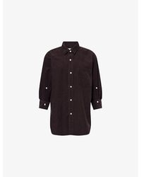 Citizens of Humanity - Kayla Relaxed-Fit Corduroy Cotton Shirt - Lyst