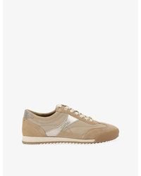 Carvela Kurt Geiger - Costa Suede And Mesh Trainers - Lyst