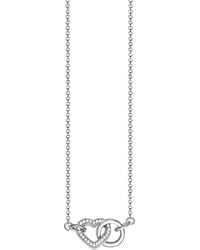 Thomas Sabo KE1645-051-14-L80v Women's Necklace with Pendant 925 Sterling Silver