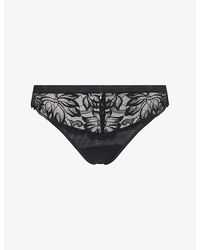 Wacoal - Abellia Stretch-Lace Tanga Briefs - Lyst