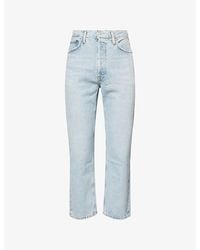 Agolde - 90's Straight-Leg Denim Jeans - Lyst