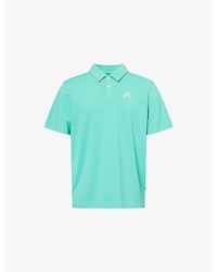 Malbon - Fairway Woven Polo T-Shirt - Lyst