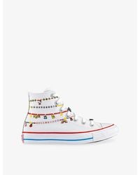 Converse - X Hello Kitty All Star Hi Canvas Trainers - Lyst
