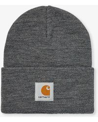 Carhartt - Acrylic Watch Brand-patch Knitted Beanie Hat - Lyst