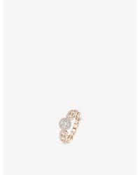 Messika - Move Link Solitaire 18Ct- And 0.80Ct Diamond Ring - Lyst