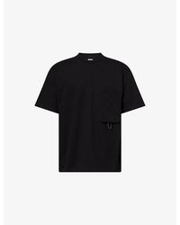 Bottega Veneta - Compact Patch-Pocket Cotton-Jersey T-Shirt - Lyst