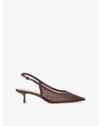 Dune - Cirelle Heeled Mesh Slingback Courts - Lyst