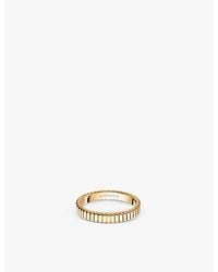 Boucheron - Quatre Grosgrain 18Ct Wedding Band - Lyst