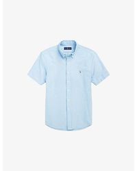 Polo Ralph Lauren - Logo-Embroidered Custom-Fit Cotton Oxford Shirt - Lyst