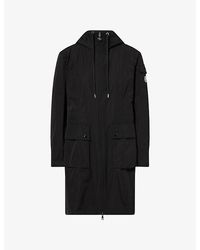 Moncler - Laerte Long Tech-Woven Parka - Lyst