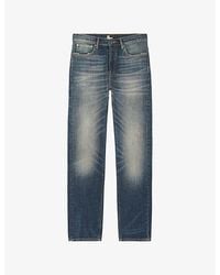The Kooples - Faded Straight-Leg Jeans - Lyst