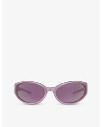 Gentle Monster - Young Pc5 Oval-frame Acetate Sunglasses - Lyst