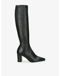 Jude - Memo Leather Heeled Knee-Hight Boots - Lyst
