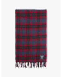 Zadig & Voltaire - Joan Tartan Wool-Blend Scarf - Lyst