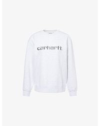 Carhartt - Carhartt Logo-Embroidered Cotton Sweatshirt - Lyst