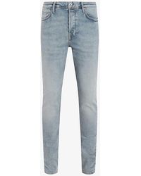 AllSaints - Cigarette Skinny Mid-rise Stretch-denim Jeans - Lyst