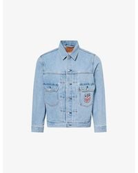 Levi's - Levi's X World Cup Usa Soccer Type Ii Denim Trucker Jacket - Lyst