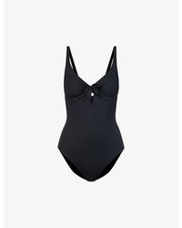 Melissa Odabash - Lisbon Bow-Embellished Swimsuit - Lyst
