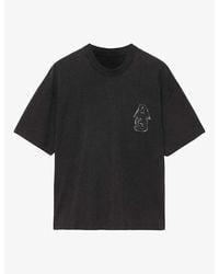 AllSaints - Roller Relaxed-Fit Cotton T-Shirt - Lyst