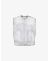 1017 ALYX 9SM - Faded-wash Boxy-fit Cotton-canvas Vest - Lyst