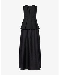 RÓHE Frames - Tulip Bustier Midi Dress - Lyst