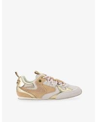Kurt Geiger - Kurt Slim Leather Trainers - Lyst