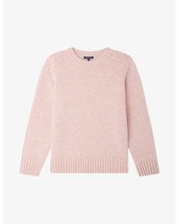 Soeur - Envie Long-Sleeve Wool-Blend Knitted Jumper - Lyst