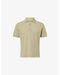 Frescobol Carioca - Luca Short-Sleeve Cotton Polo Shirt - Lyst