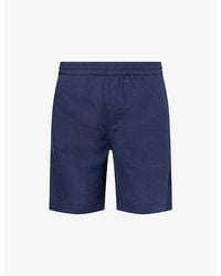 Sunspel - Drawstring Relaxed Linen Shorts - Lyst