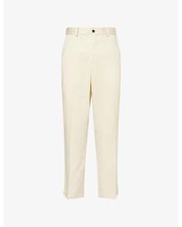 Malbon - La Perla Logo-Embroidered Woven Trousers - Lyst