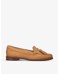 Carvela Kurt Geiger Leather Tassel Loafer in Black Lyst