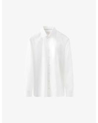 Eton - Elevated-Twill Contemporary-Fit Cotton Shirt - Lyst