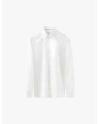 Eton - Elevated-Twill Contemporary-Fit Cotton Shirt - Lyst