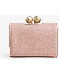 Ted Baker - Tammyy Logo-embossed Leather Purse - Lyst