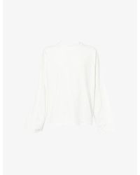 Entire studios - Long-Sleeve Relaxed Cotton-Jersey T-Shirt - Lyst