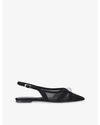 Carvela Kurt Geiger - Lumera Suede Sling-Back Courts - Lyst