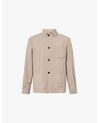 Corneliani - Patch-Pocket Wool Chore Jacket - Lyst