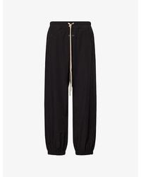 Fear Of God - De-Bossed Logo Drawstring-Waist Shell Joggers - Lyst