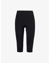 Wardrobe NYC - Zip-pocket Stretch-woven Cropped leggings - Lyst
