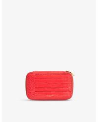 Ted Baker - Valenna Croc-effect Faux-leather Jewellery Box - Lyst